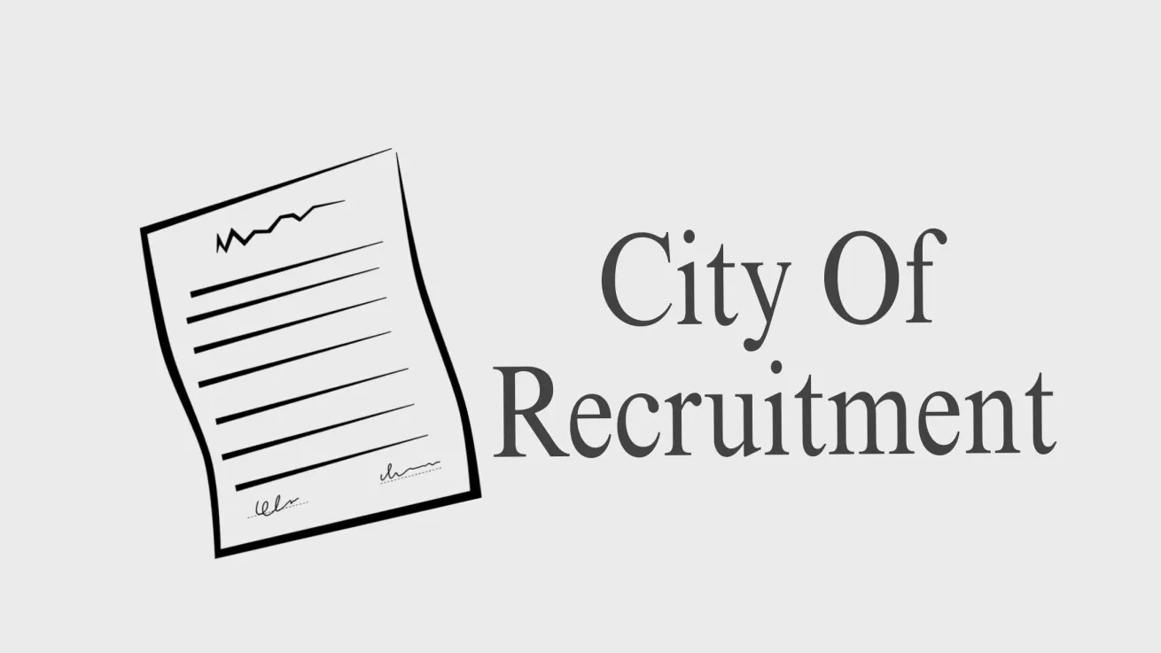City Of Recruitmentのバナー