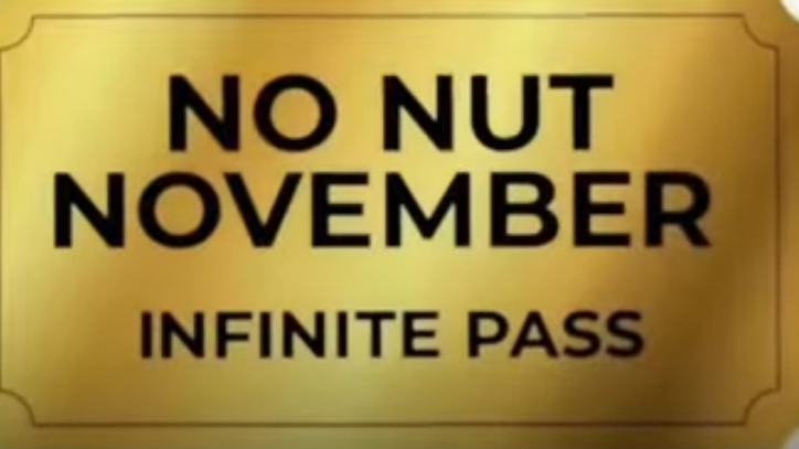 no goon novemberのバナー