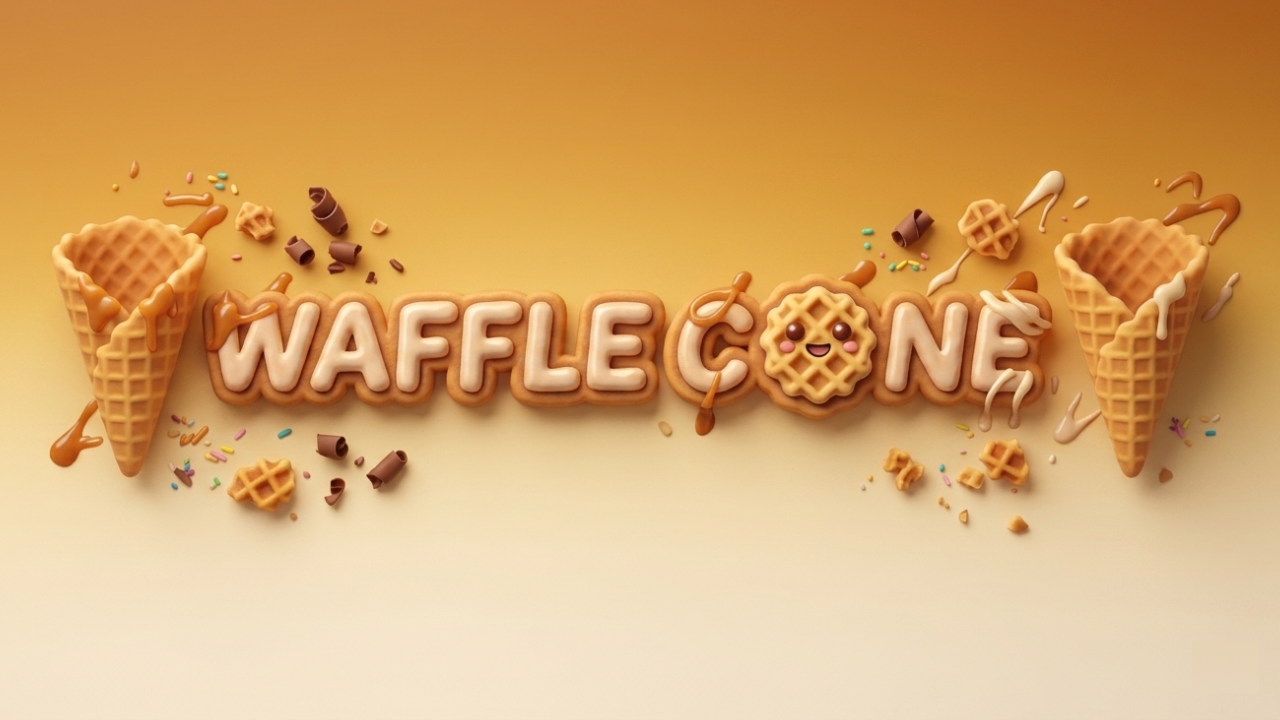 Waffle conesのバナー