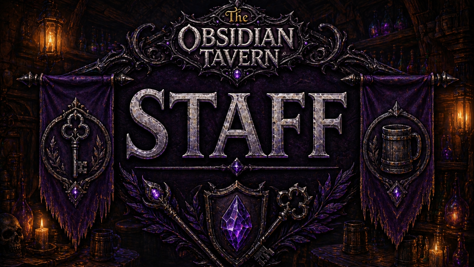 The Obsidian Tavern Staffのバナー
