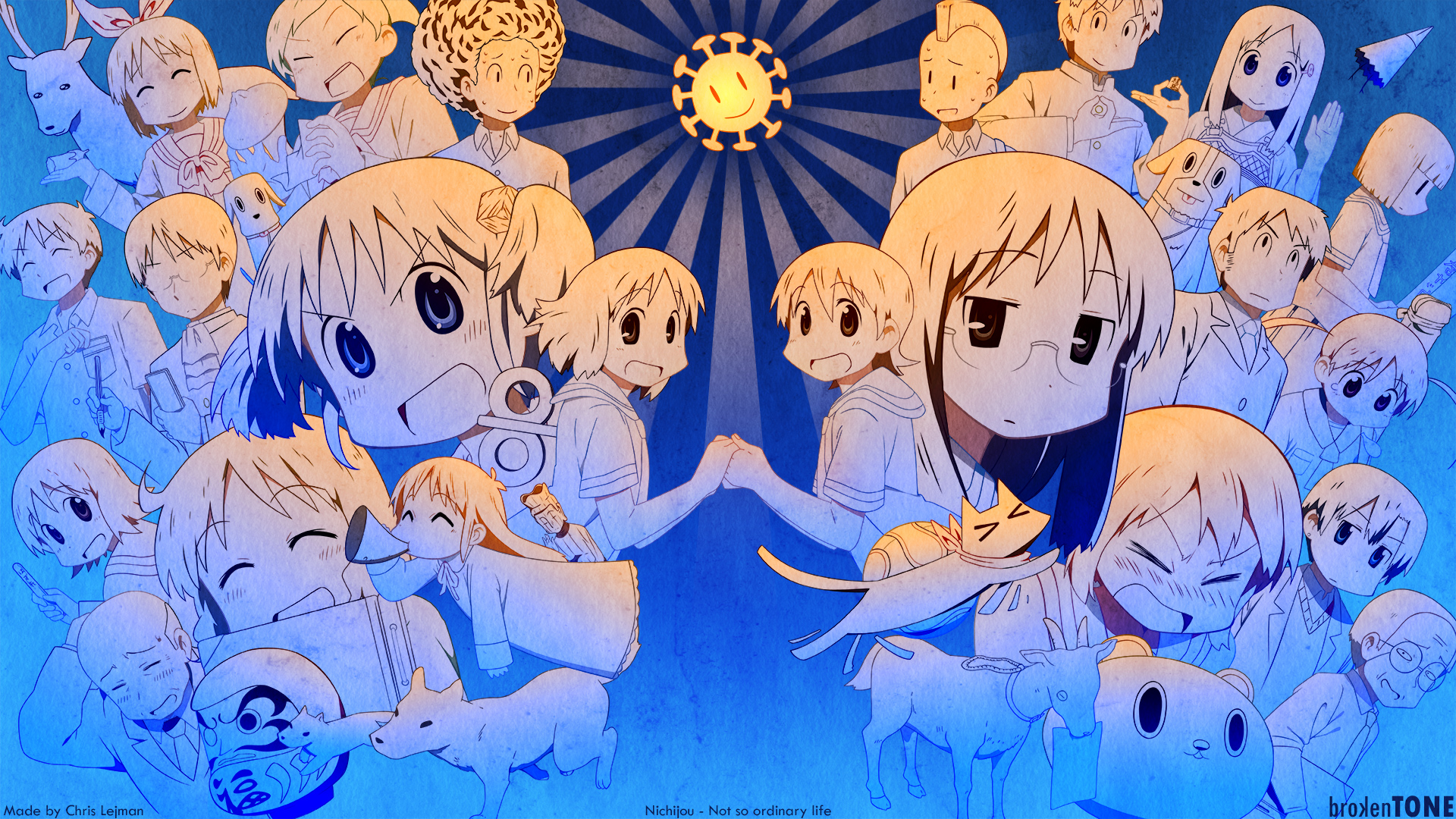 Nichijou and CITY