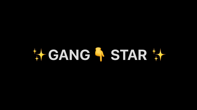 GANGSTARSのバナー