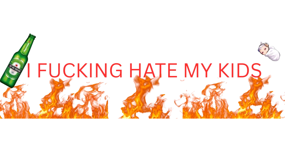 I love beating my kidsのバナー