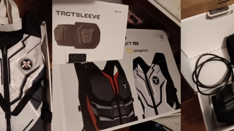 Using my bHaptic vest on my Quest 3のバナー