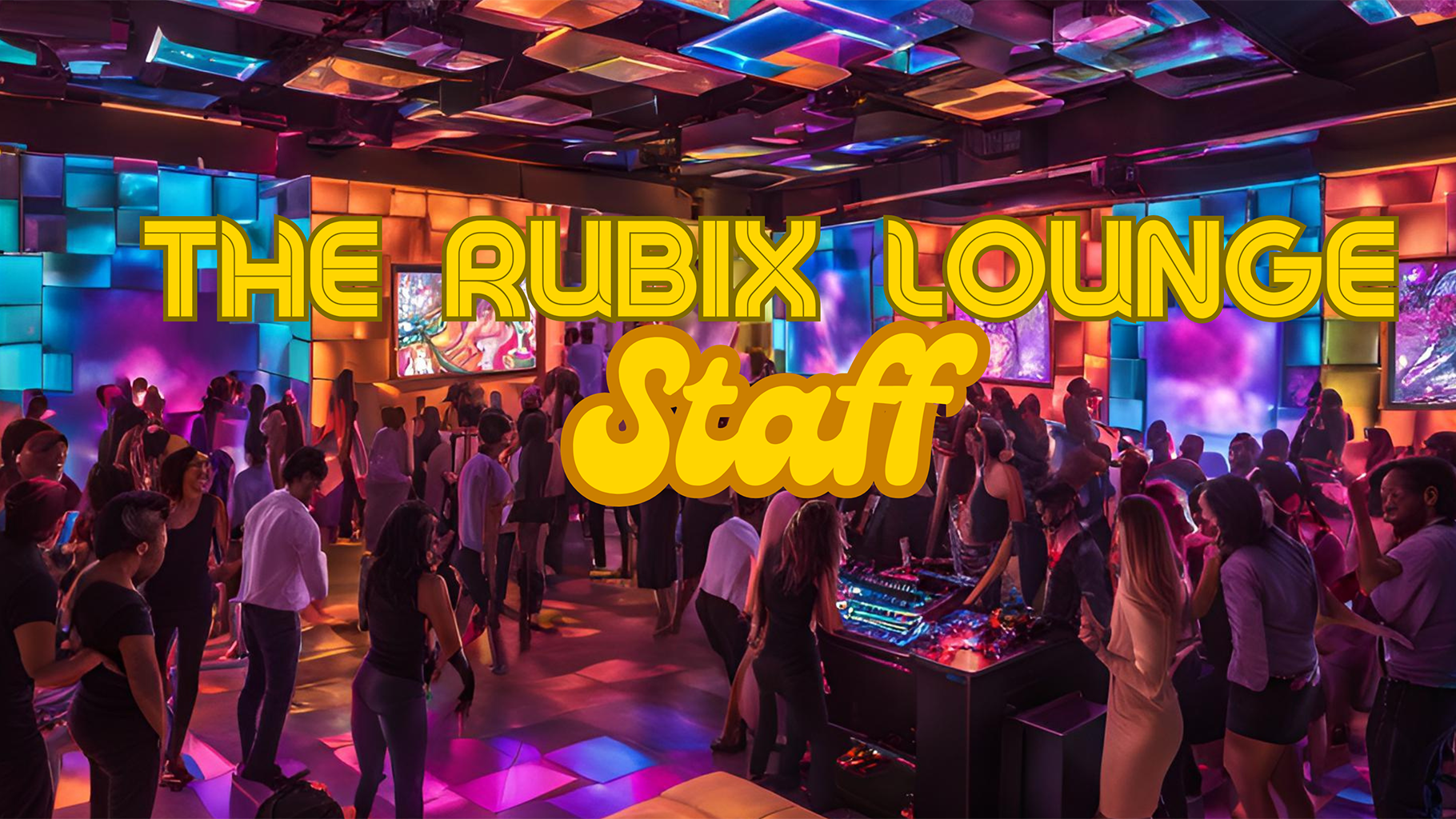 The Rubix Lounge Staffのバナー