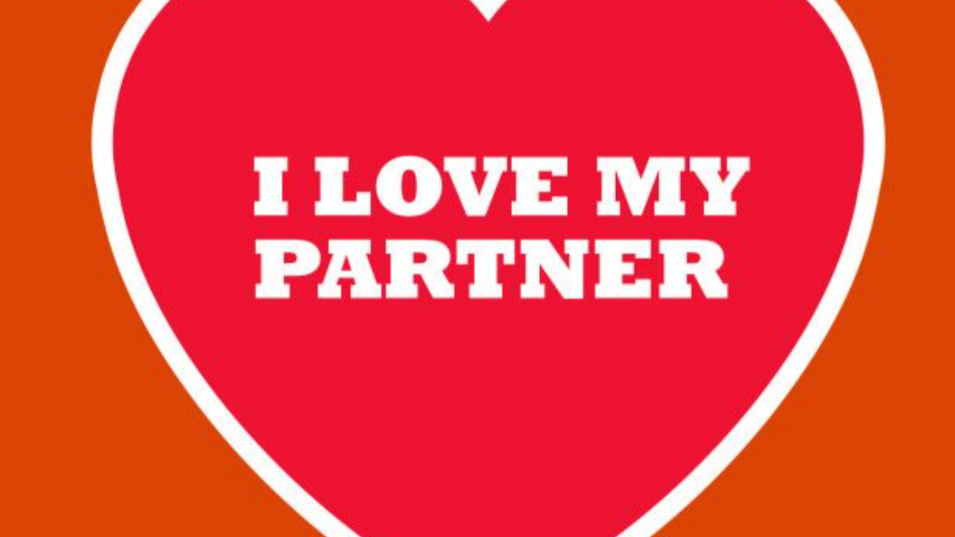 I love my partnerのバナー