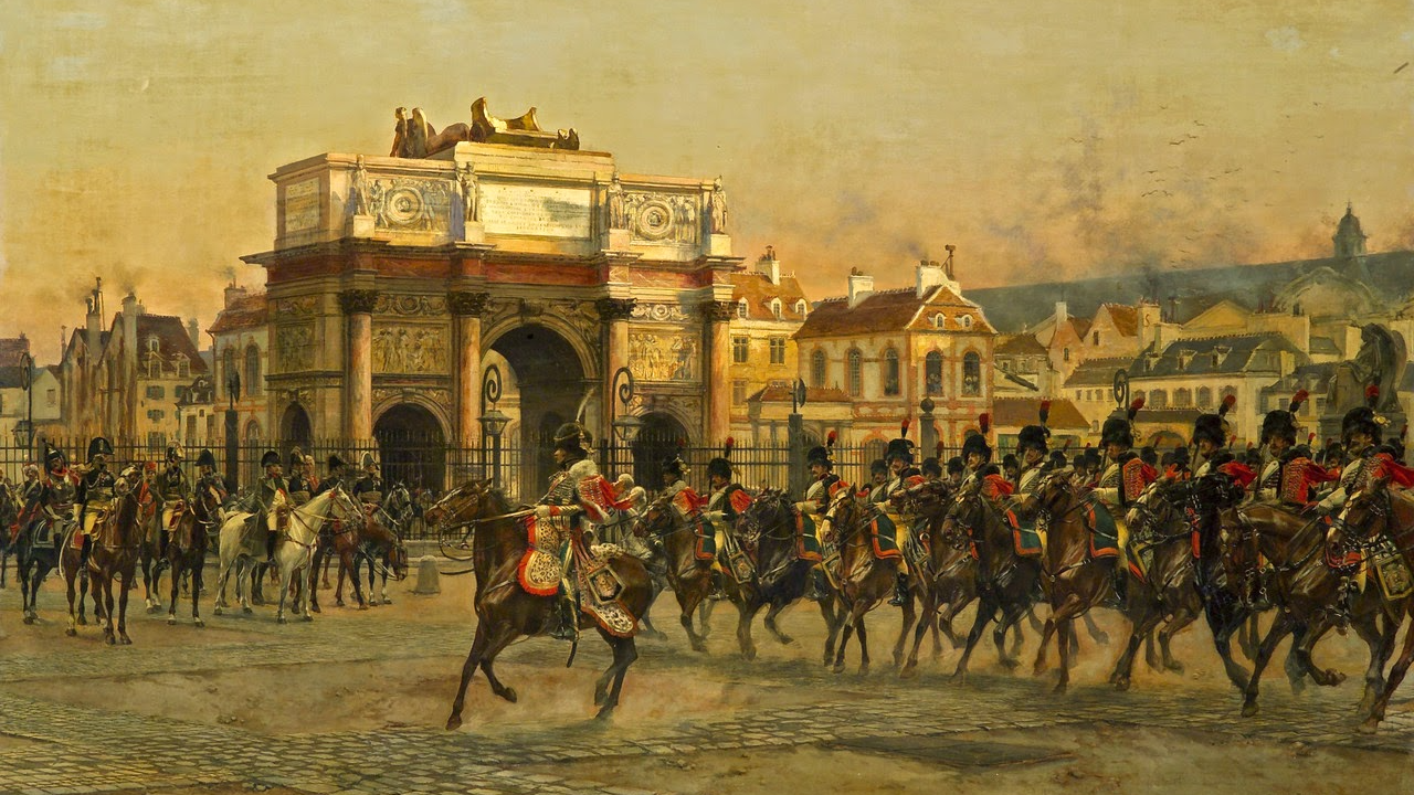 Garde Imperiale de la Napoleon Bonaparteのバナー