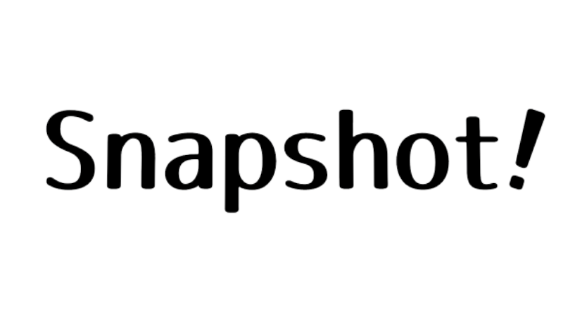 Snapshotのバナー
