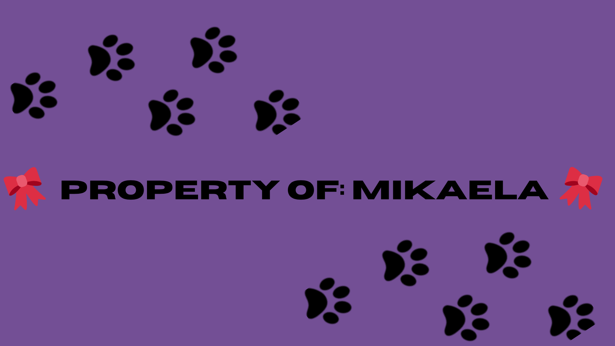 Mikaelas Puppyのバナー