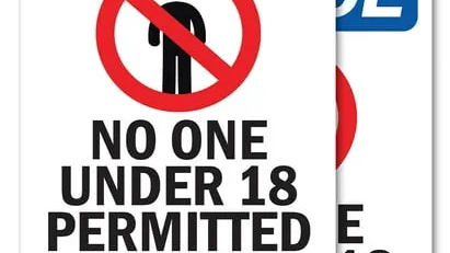Adult Only Spaces