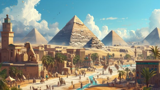 egyptian dancersのバナー
