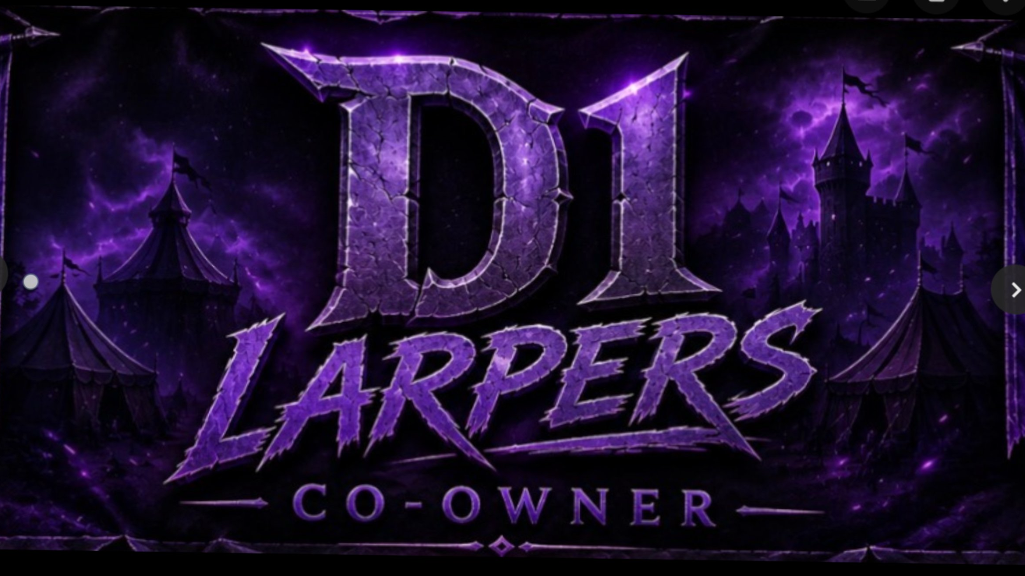 D1 Larper Co-ownerのバナー