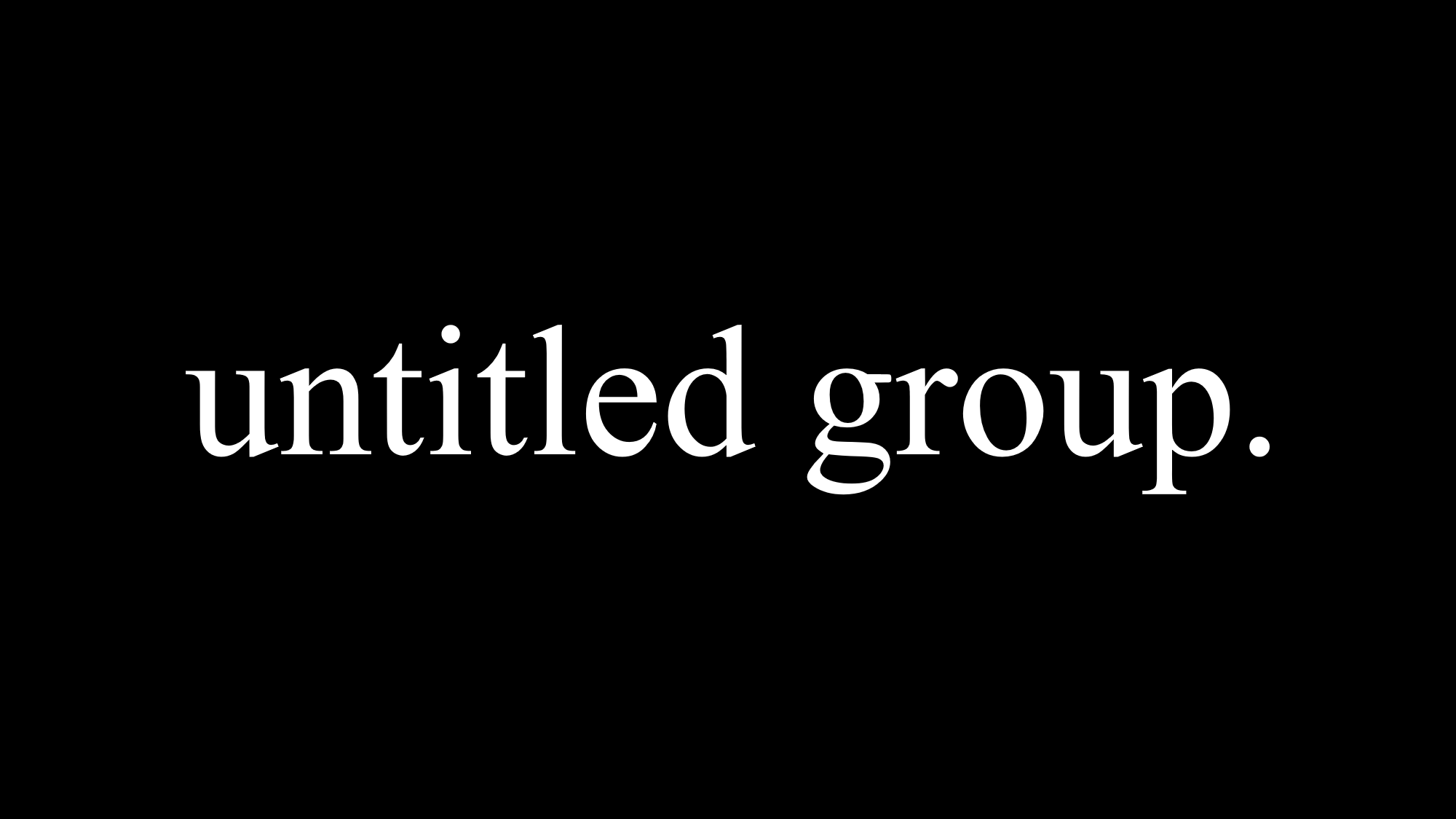 untitled group