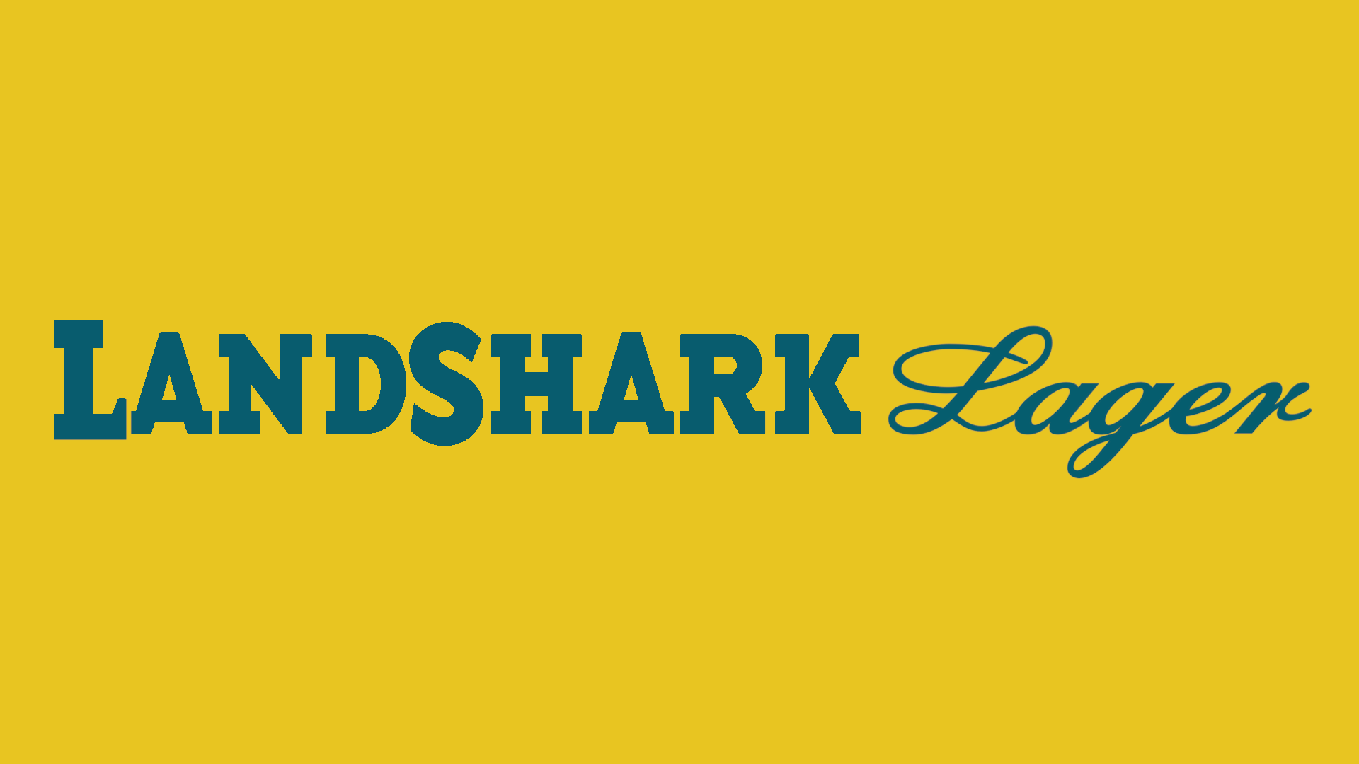 Landshark Beerのバナー