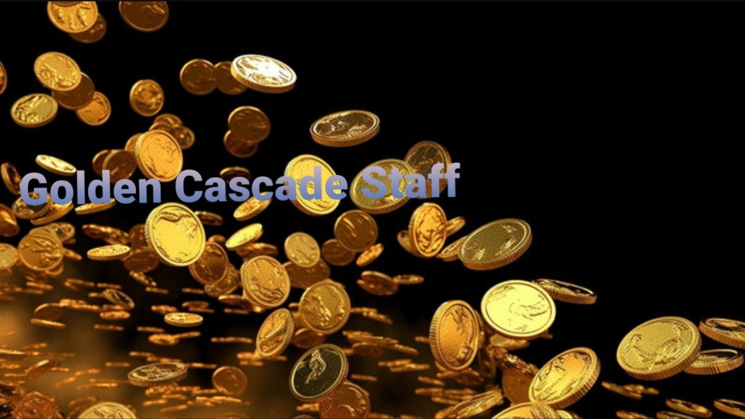 Golden Cascade Staff