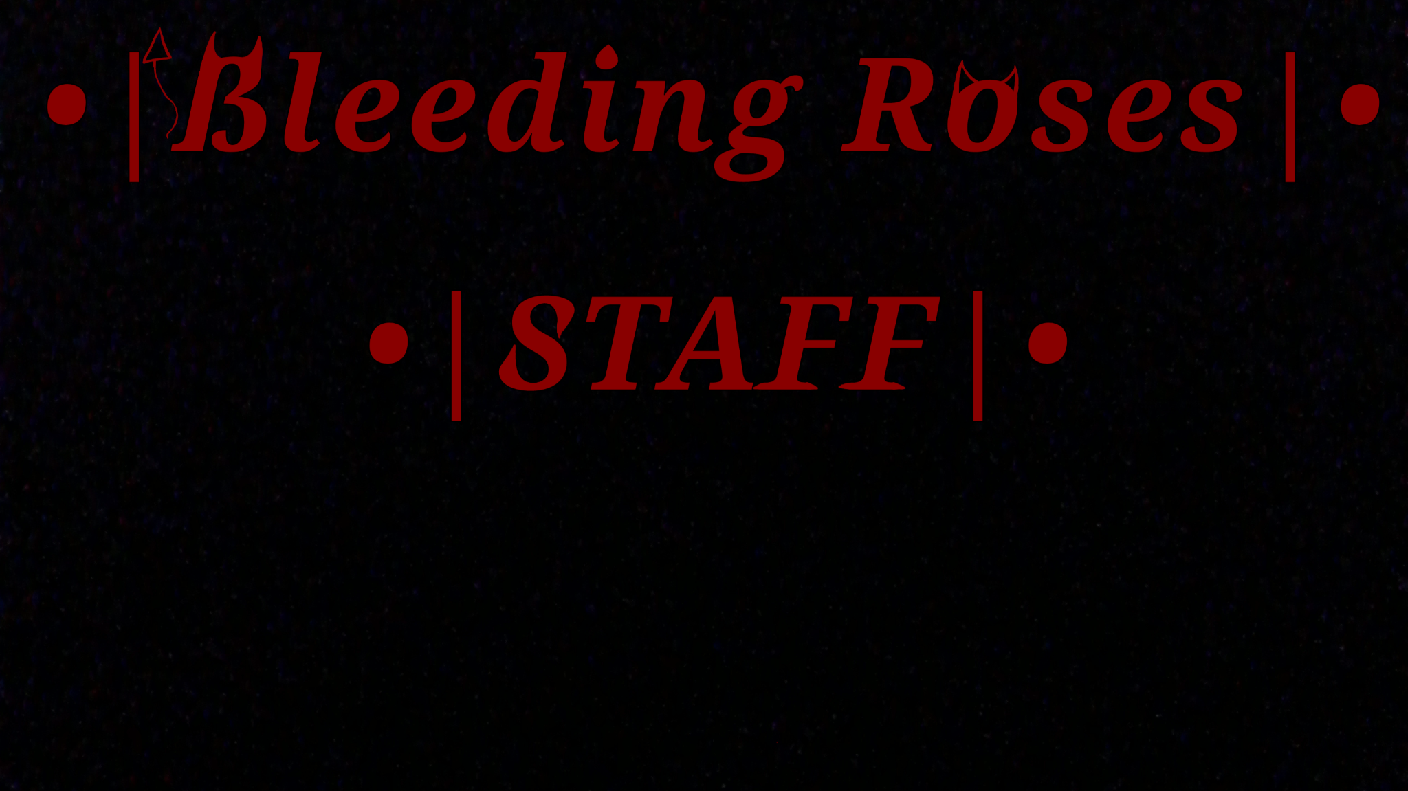 Bleeding Roses Staff