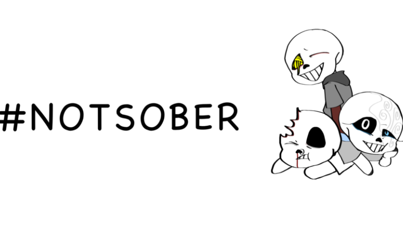 NotSoberのバナー