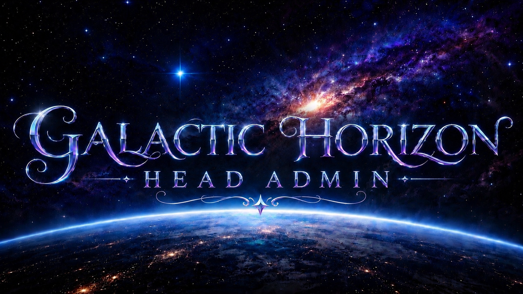 Galactic Horizon Head Adminのバナー