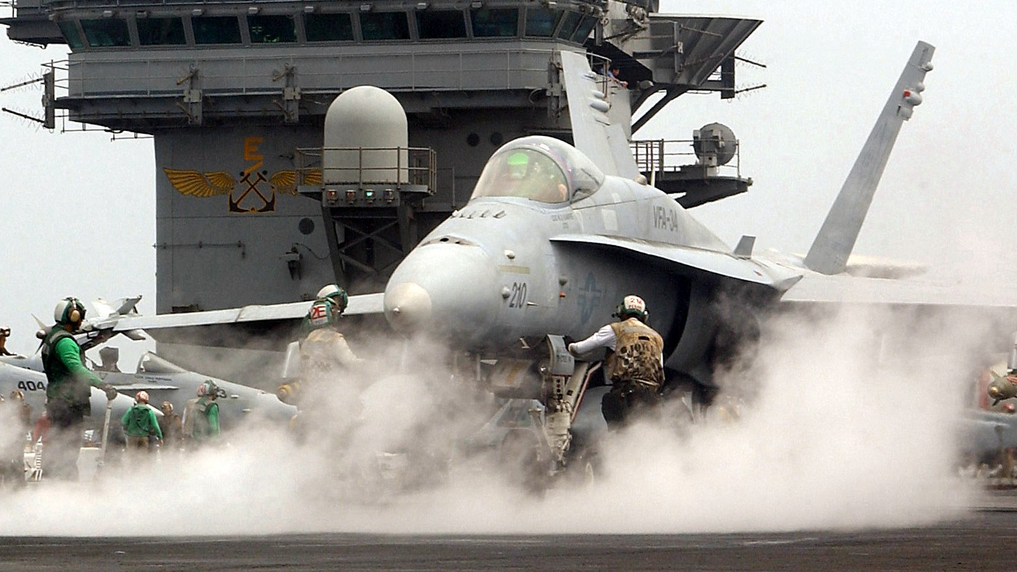 VFA-34 Blue Blastersのバナー