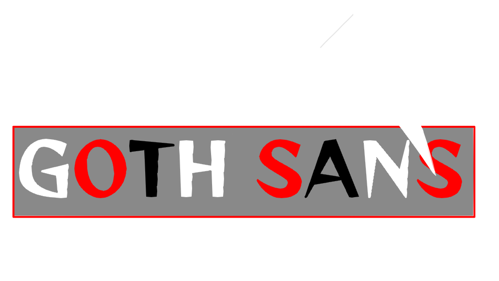 Verified Goth Sansのバナー