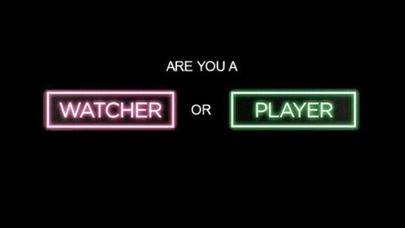 WATCHER OR PLAYERのバナー