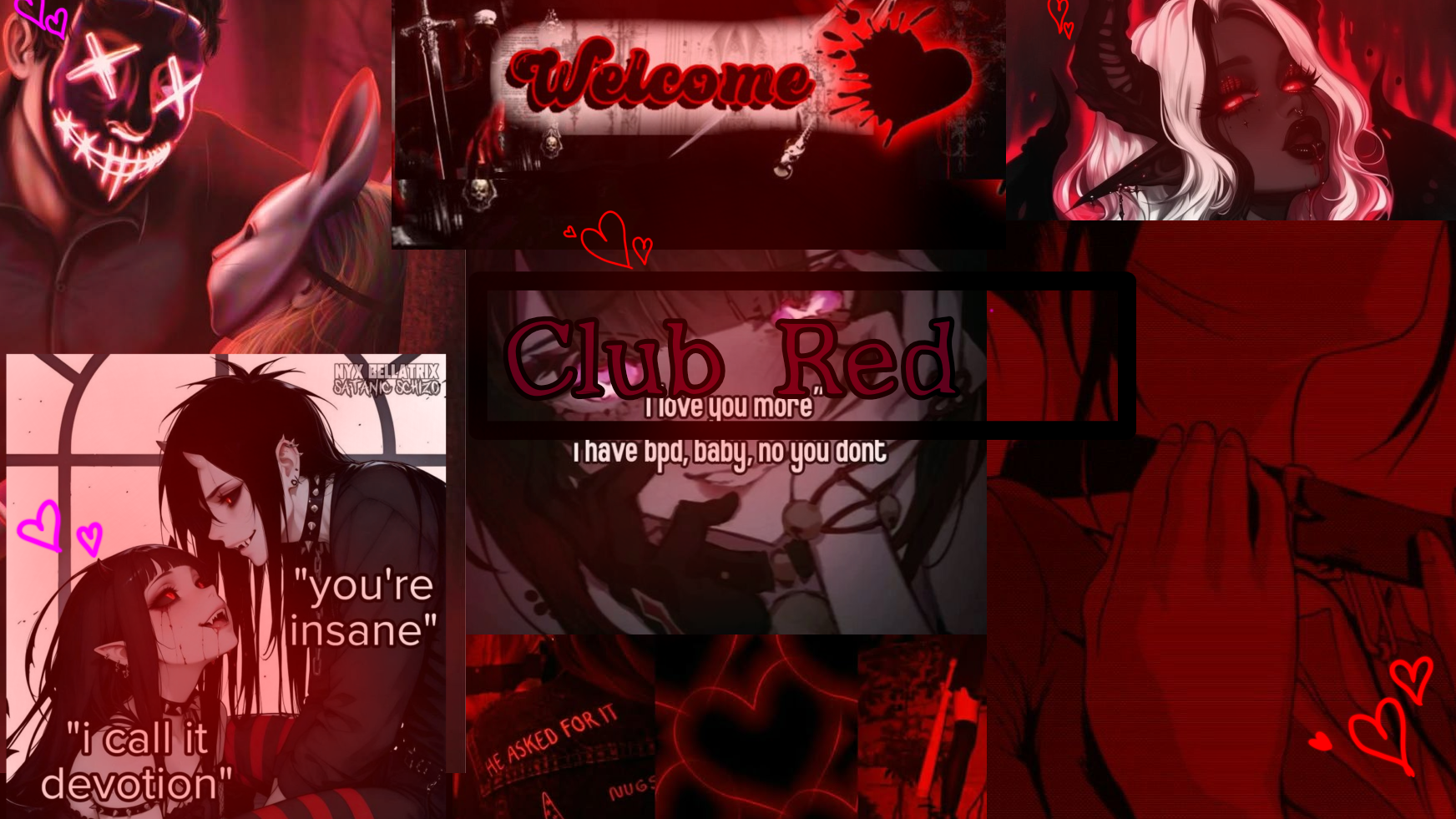 Club Redのバナー