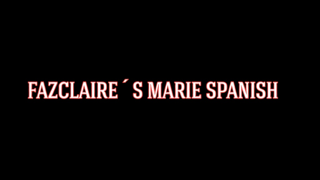 ʢFazclaire´s Marie´s spanishʡのバナー