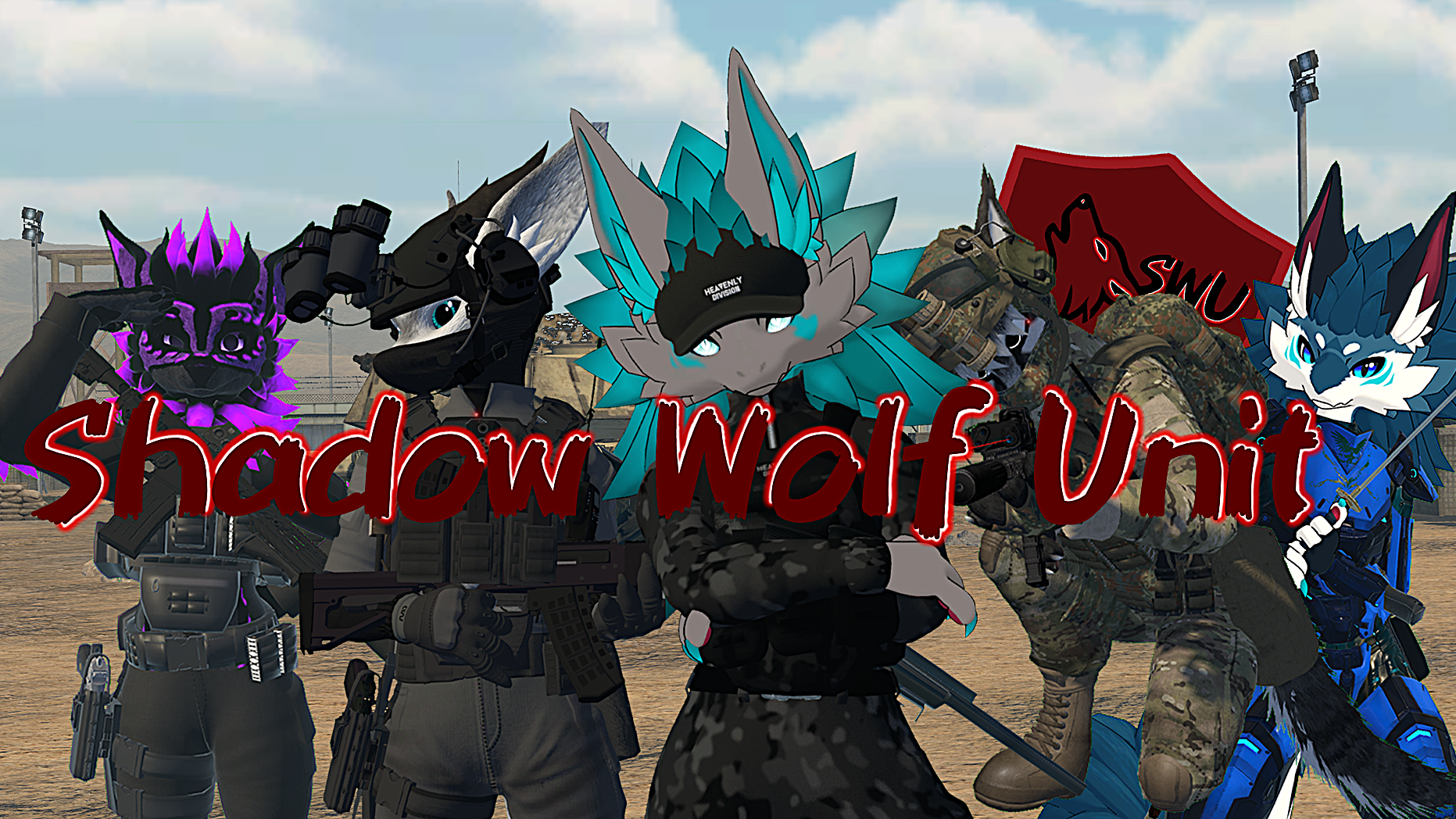 Shadow Wolf unitのバナー