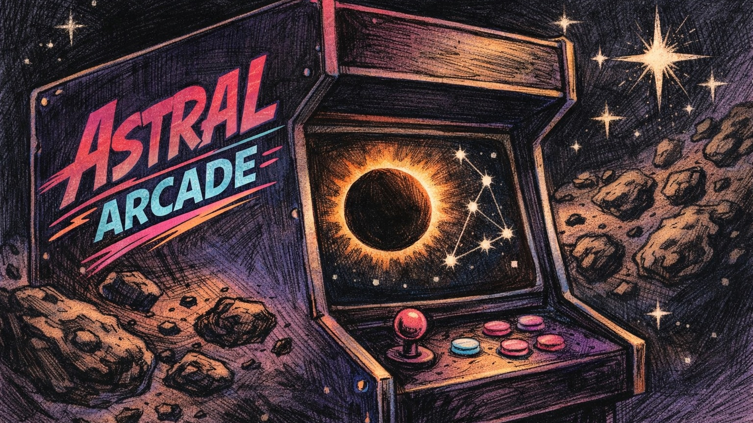 The Astral Arcadeのバナー