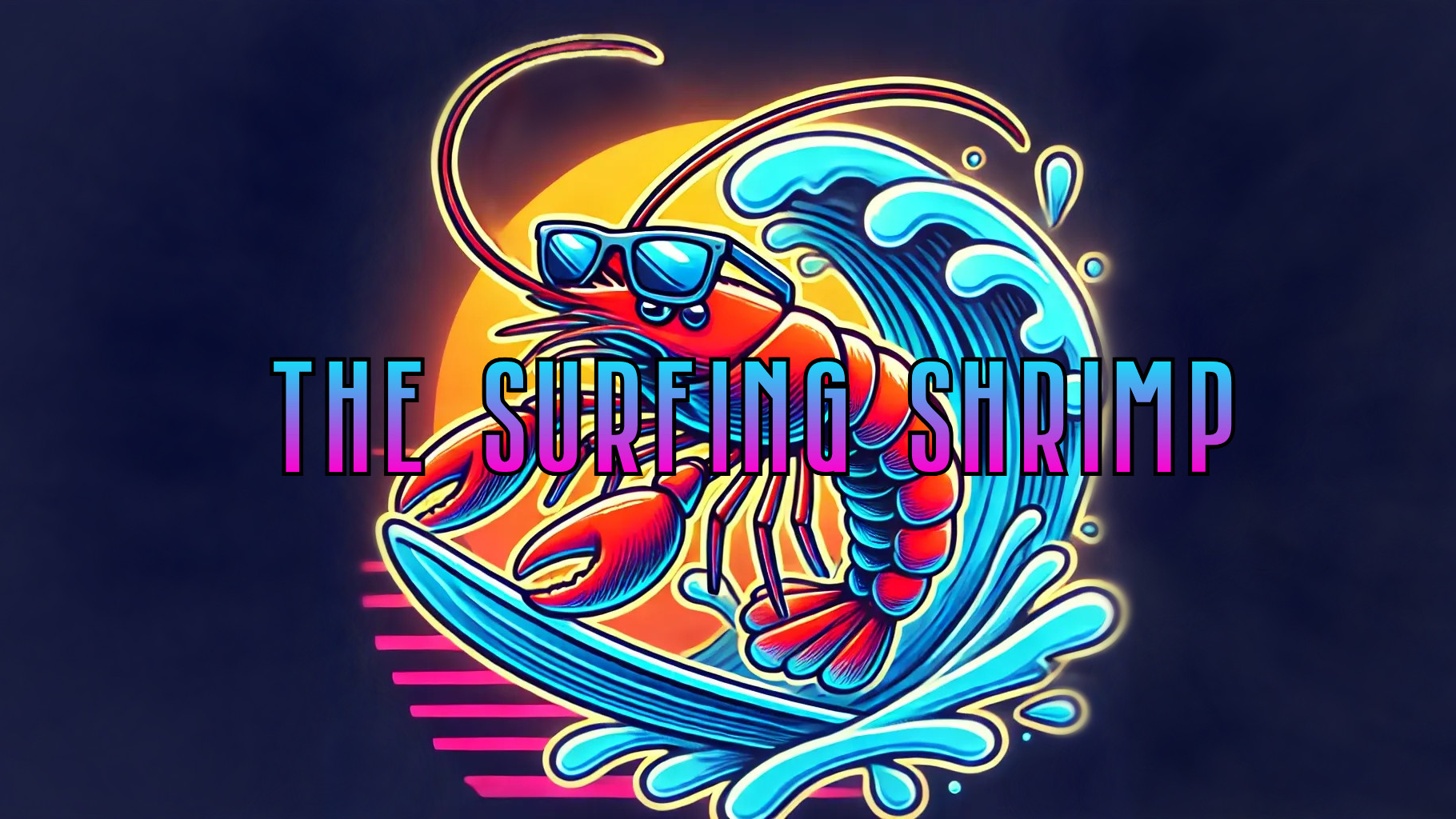 The Surfing Shrimpのバナー