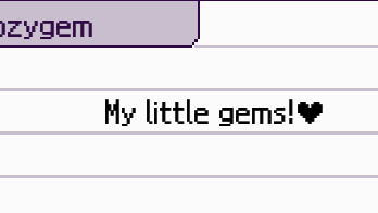 Cozy's Little Gemsのバナー