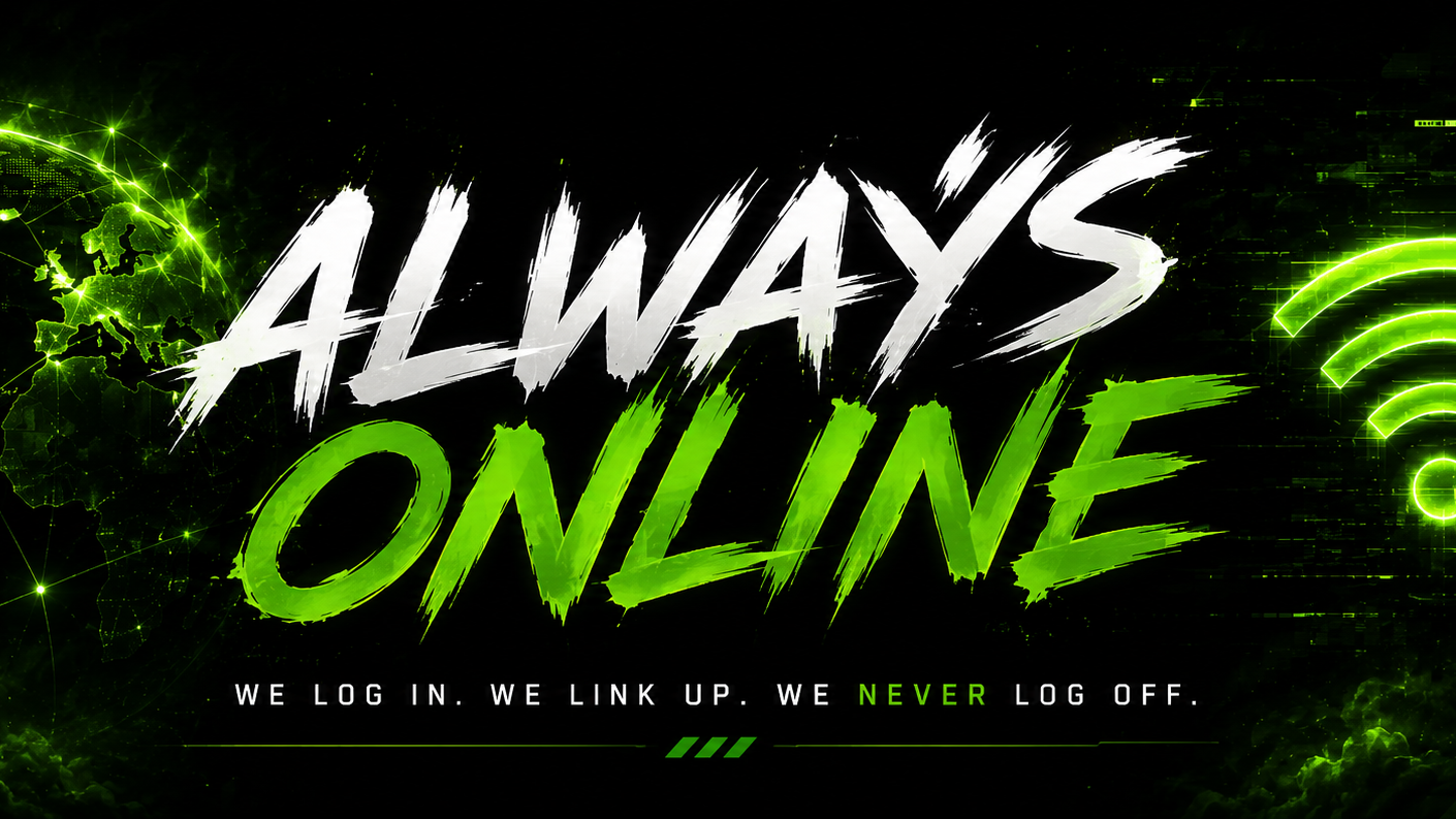 Always Onlineのバナー