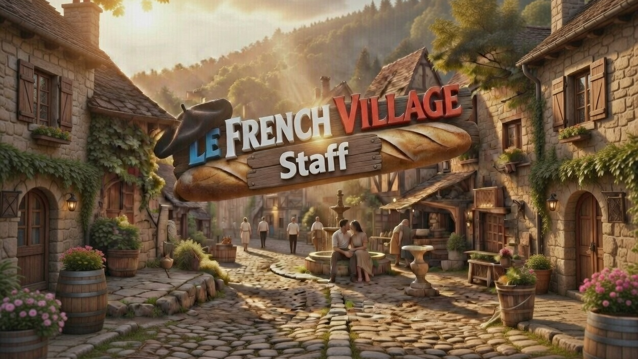 Le french village staffのバナー
