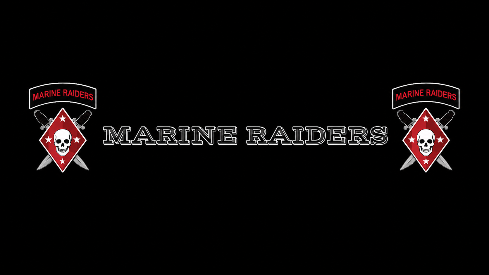 1st Marine Raider Battalionのバナー
