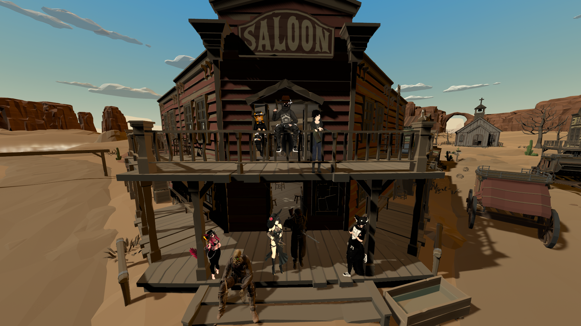 The Virtual Saloon