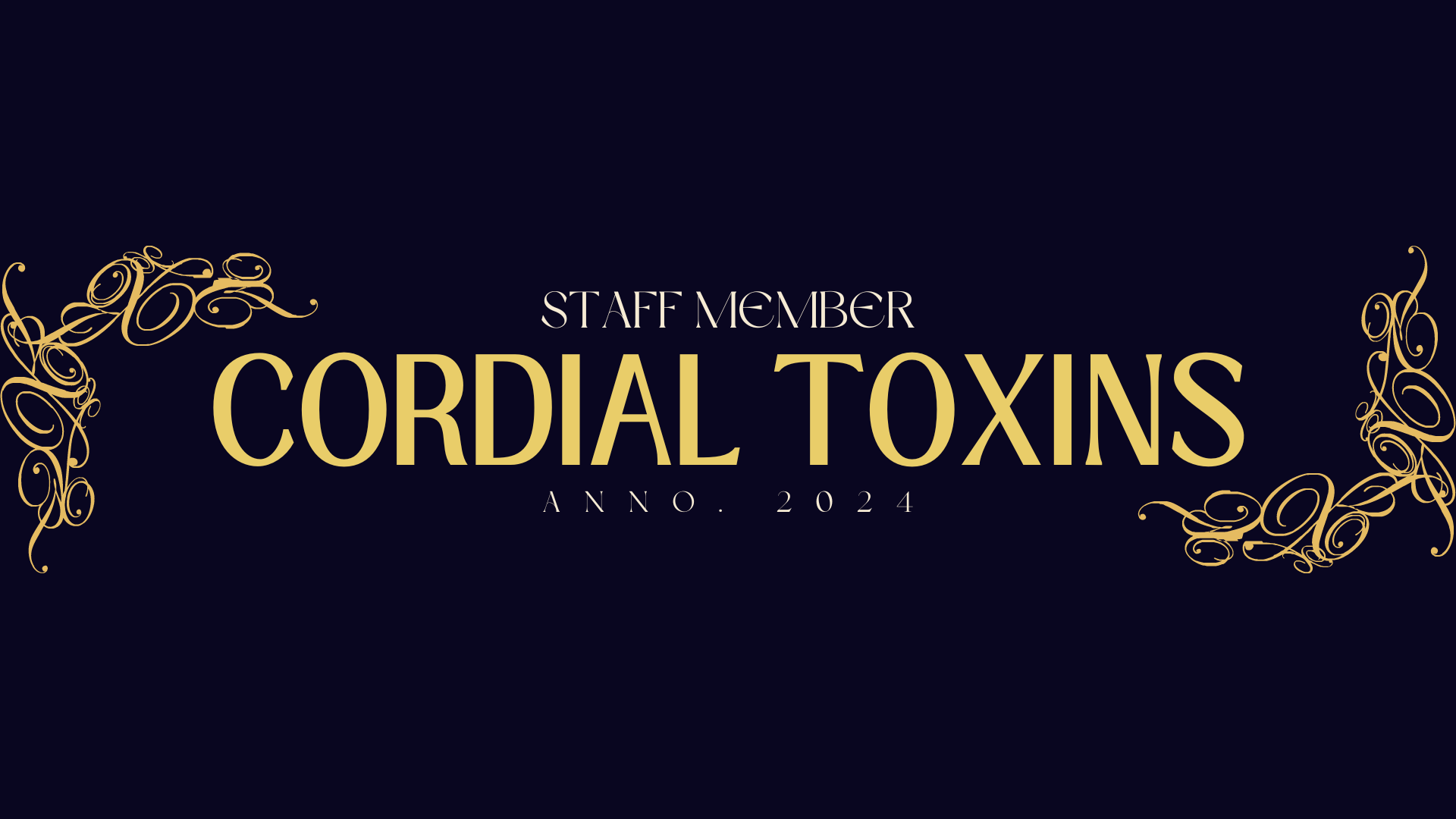 Cordial Toxins Assistantsのバナー