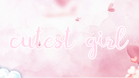 cutest girlのバナー