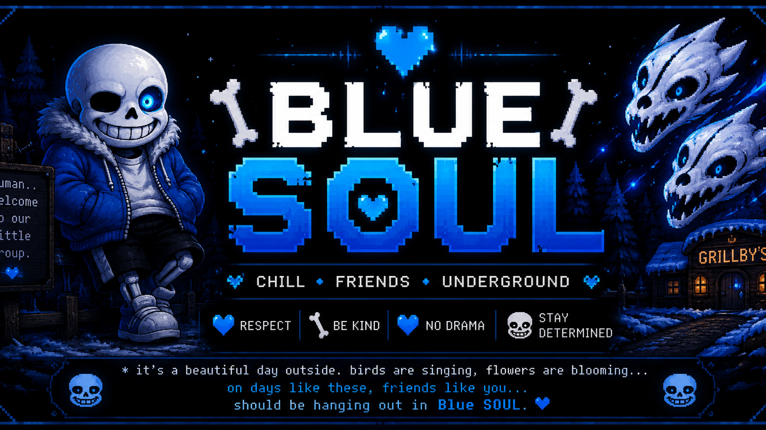 Blue SOULのバナー