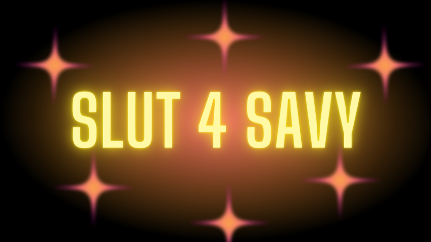 SLUT 4 SAVYのバナー