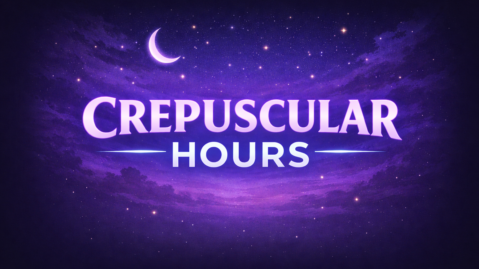 Crepuscular Hoursのバナー