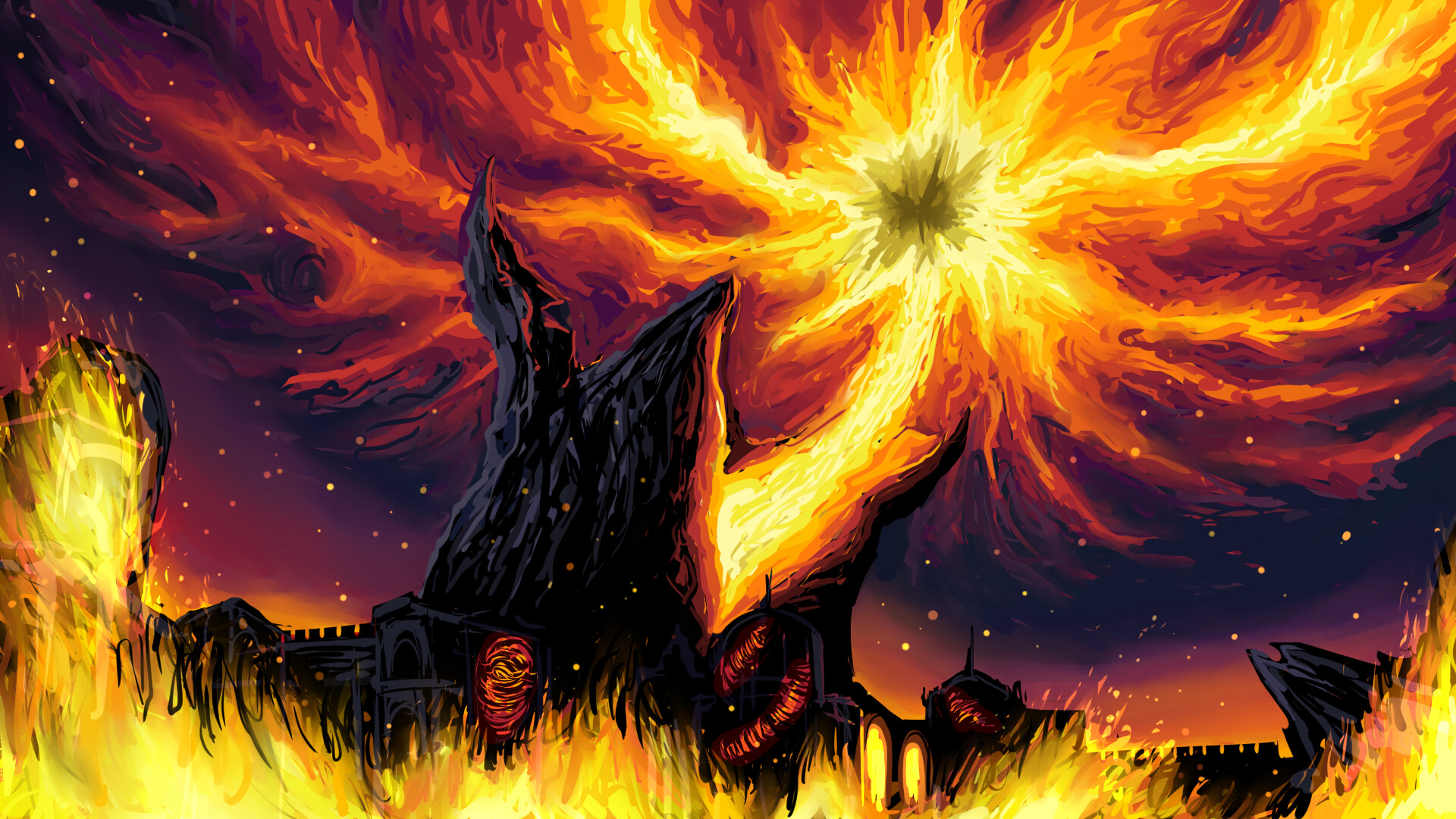 Thee Frenzy Flamesのバナー