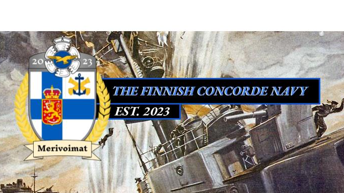 The Finnish Concorde NAVYのバナー