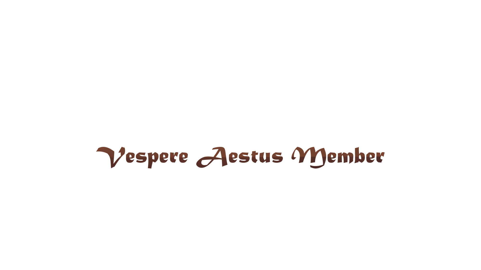 Vespere Aestusのバナー