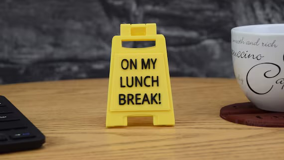 On Lunch Breakのバナー