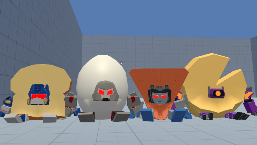Grupo de Transformersのバナー