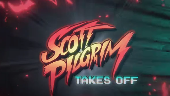 scott pilgrim takes offのバナー