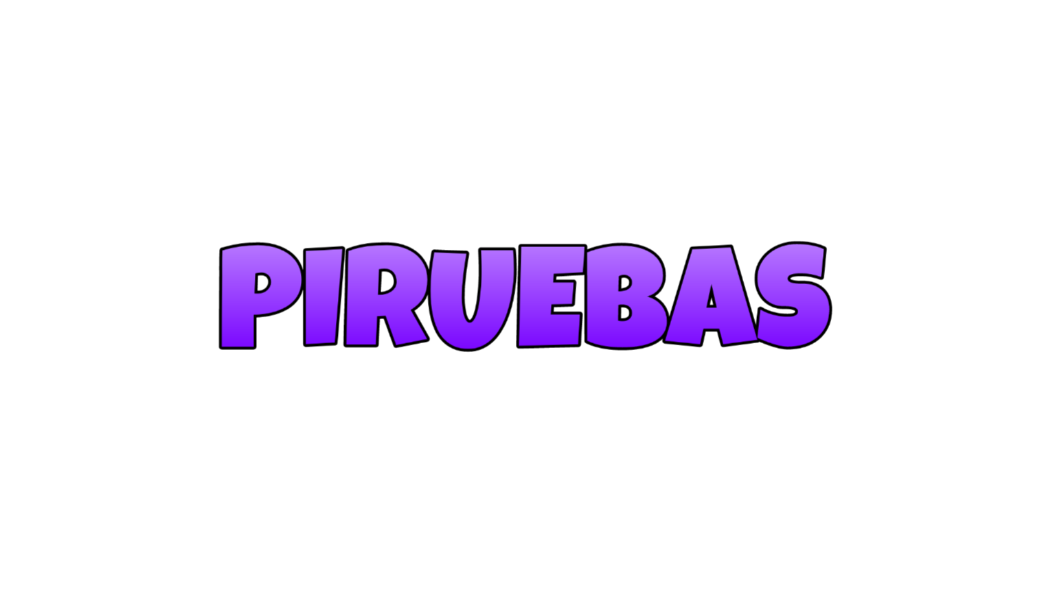 PIRUEBASのバナー