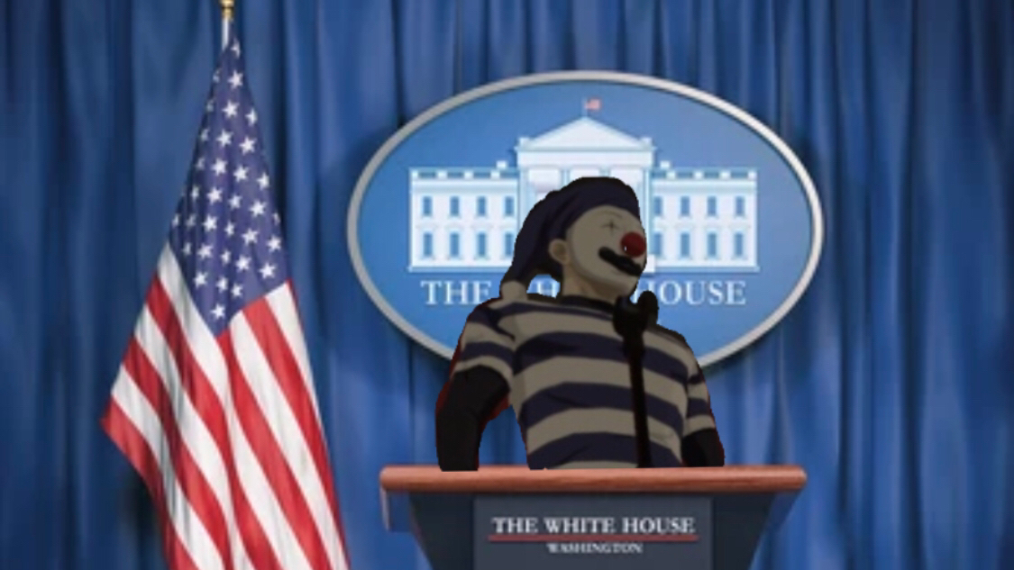 Mr B For Presidentのバナー
