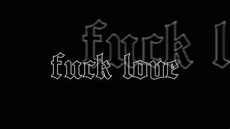 Fvck Loveのバナー