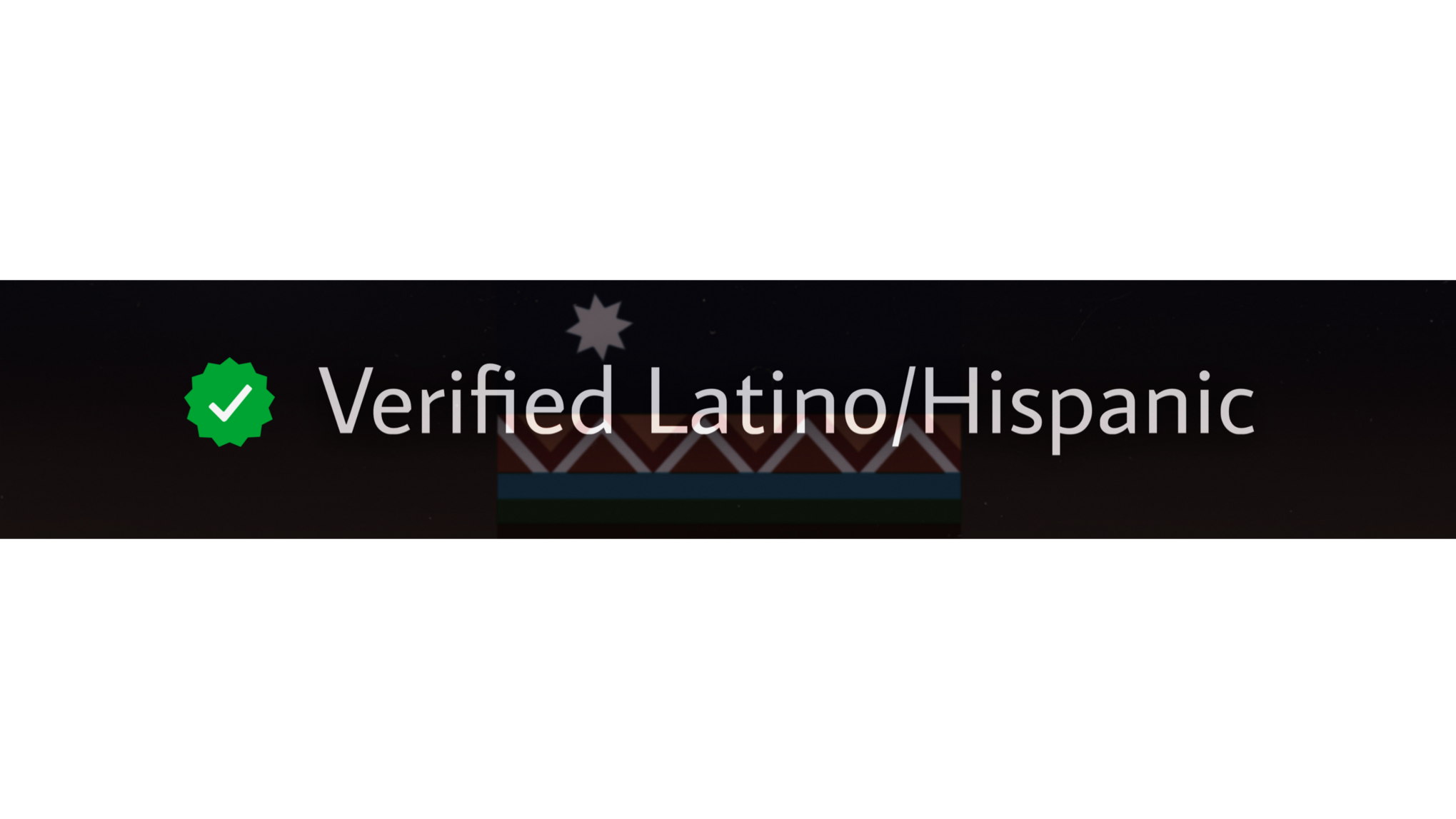 Verified Hispanics and Latinosのバナー